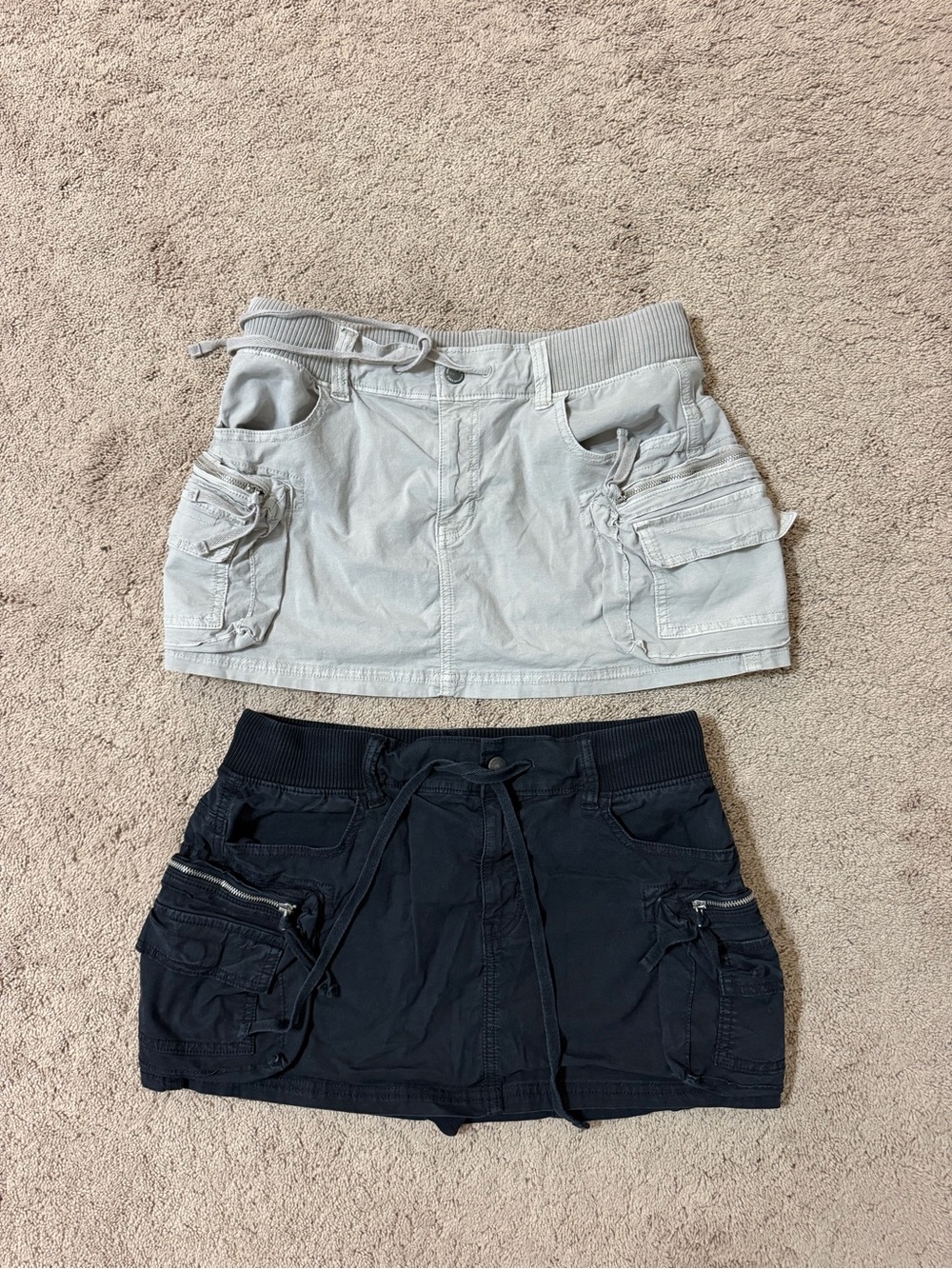 DEAL — 2 American Eagle Snappy Stretch High-Waisted Cargo Mini Skorts